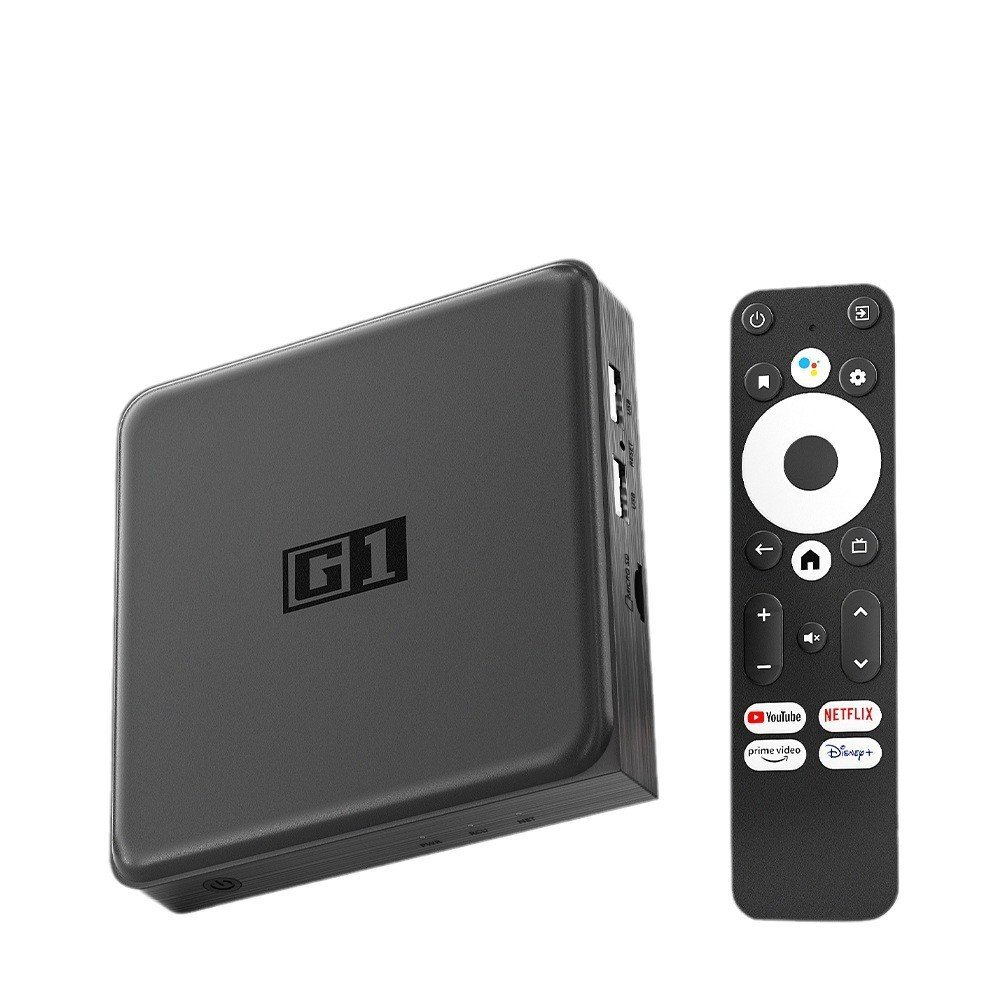 2025 the Most Cost-effective Google Certified 4gb/32gb G1 TV S905X4-J DDR4 Android 12 ATV 4K Android Tv Box