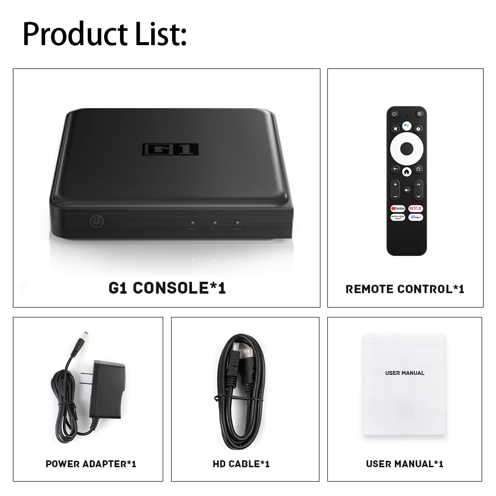 2025 the Most Cost-effective Google Certified 4gb/32gb G1 TV S905X4-J DDR4 Android 12 ATV 4K Android Tv Box