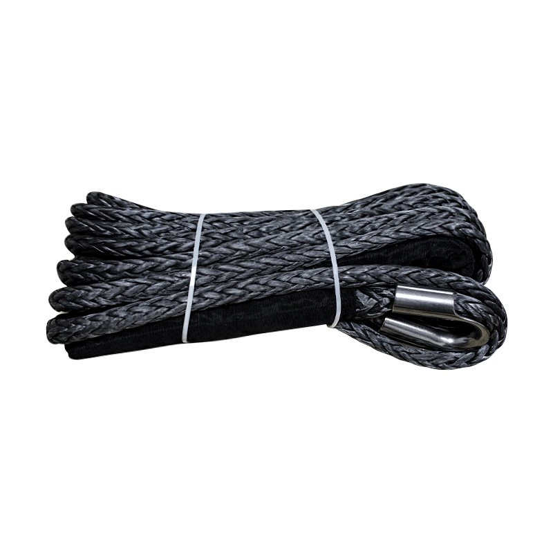 Customized Factory Supplier UHMWPE Synthetic Winch Towing Rope for Winch ATV UTV