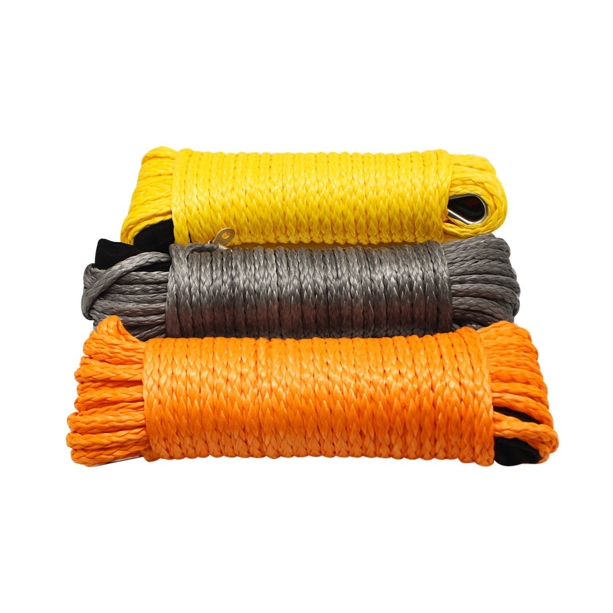 Customized Factory Supplier UHMWPE Synthetic Winch Towing Rope for Winch ATV UTV