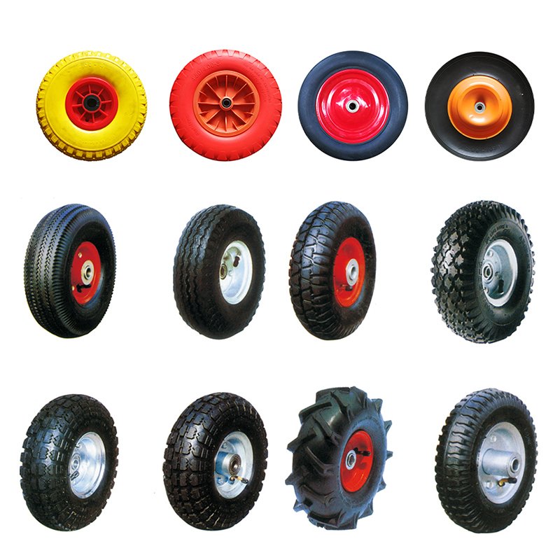 Pneumatic Inflatable Rubber Wheelbarrow Wheel Barrow Tire Wheel
