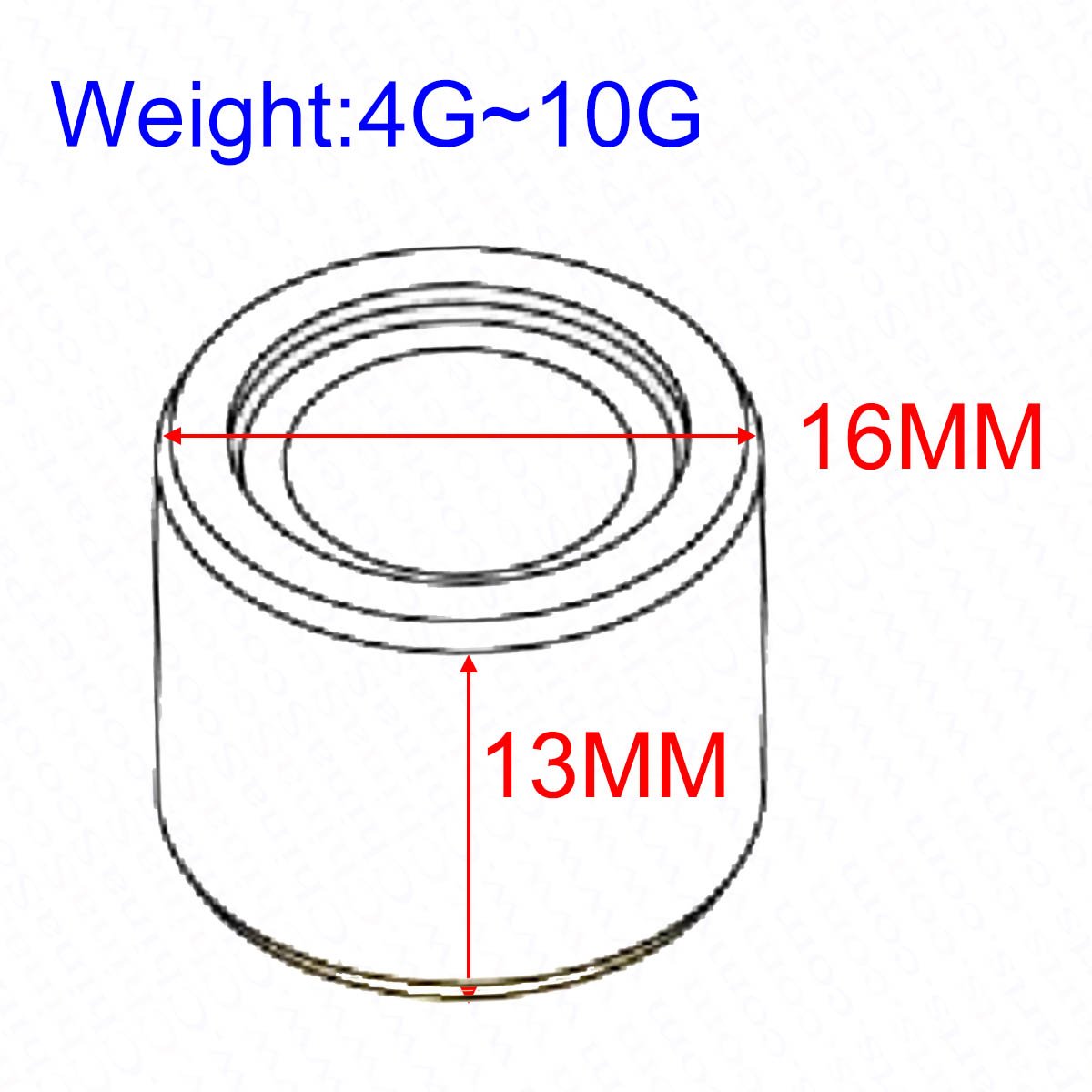 Racing Front Clutch Drive Pulley Variator Roller Kit for GY6 50cc DIO 50cc 139QMB 139QMA Moped Scooter ATV