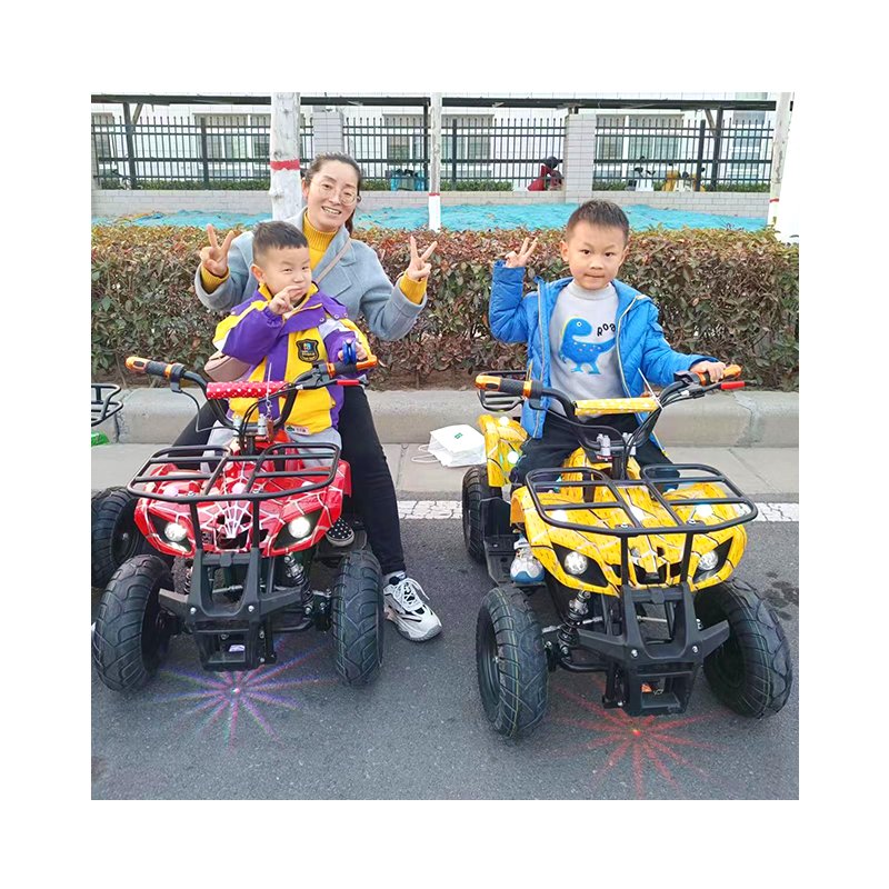 Most Popular Square Park Children's Bumper Car ATV Motorcycle New Luminous Parent-Child Electric Amusement Vehicle