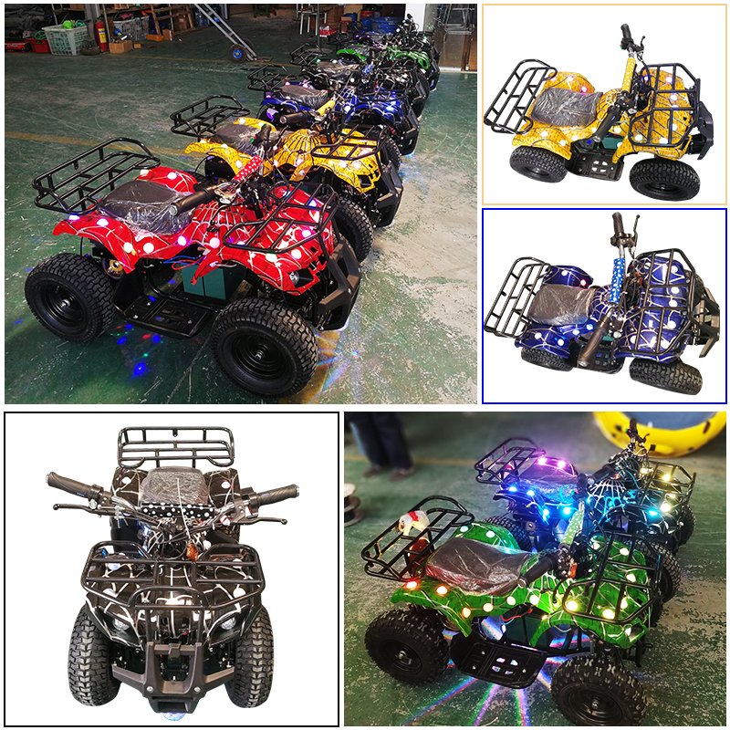 Most Popular Square Park Children's Bumper Car ATV Motorcycle New Luminous Parent-Child Electric Amusement Vehicle