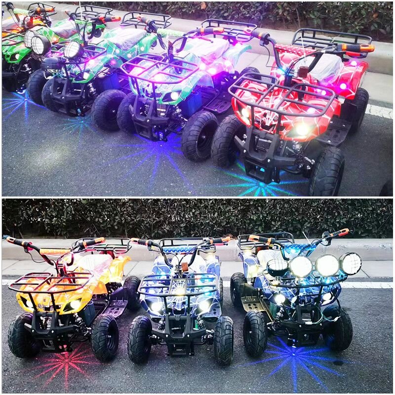 Most Popular Square Park Children's Bumper Car ATV Motorcycle New Luminous Parent-Child Electric Amusement Vehicle