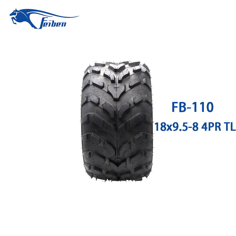 Tire 18x9.5-8 New Wheel China ATV Tyre FB110
