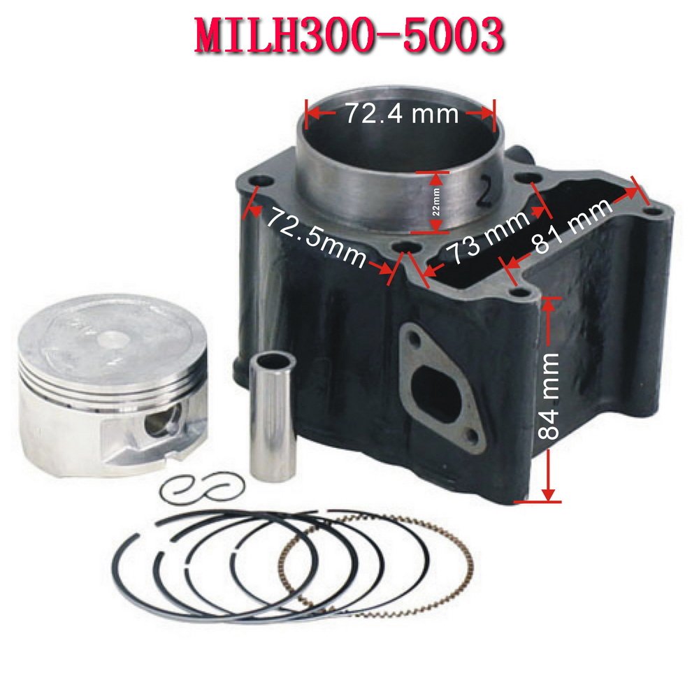 YP250-5003 Linhai 250 260 300 Water Cooled Cylinder Assy for LINHAI for Linhai Yamaha Keeway Jinlang Feishen Scooter ATV