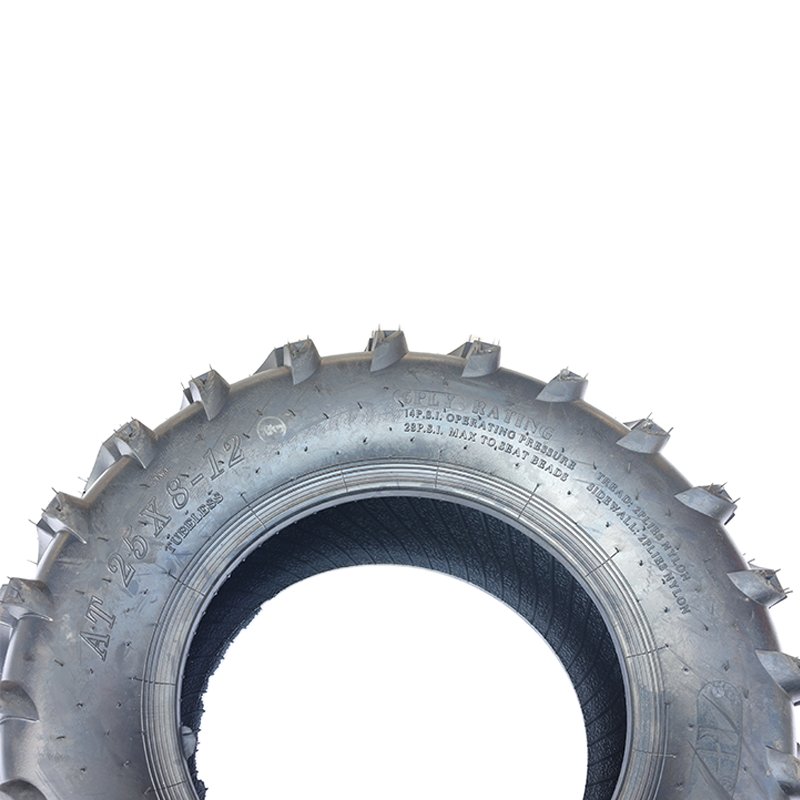 25x8-12 Suitable for Multiple Road Conditions 25 Inch ATV GO KART KARTING ATV Tire Size