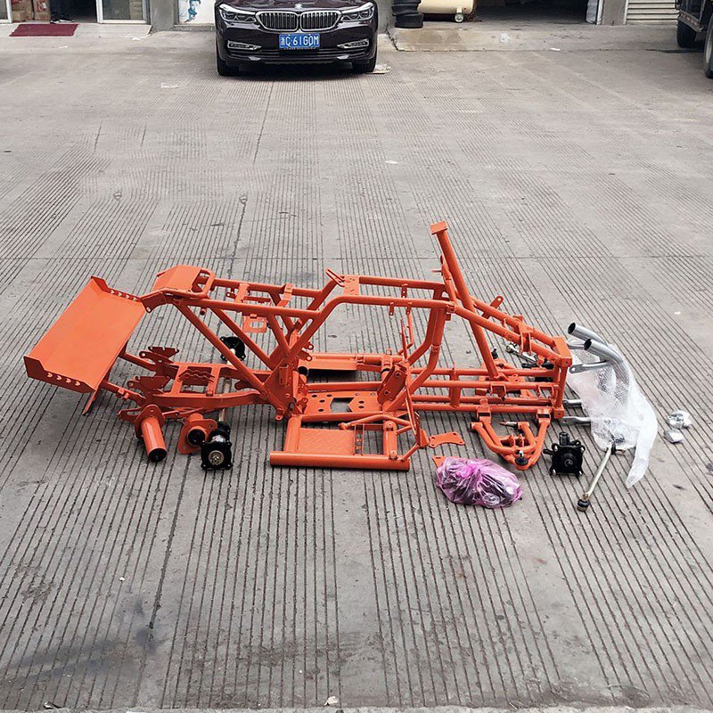 250CC Four Wheels Strong Go Kart Karting ATV UTV Quad Dune Buggy Atvutv Motorcycle Body Frame Chassis Parts