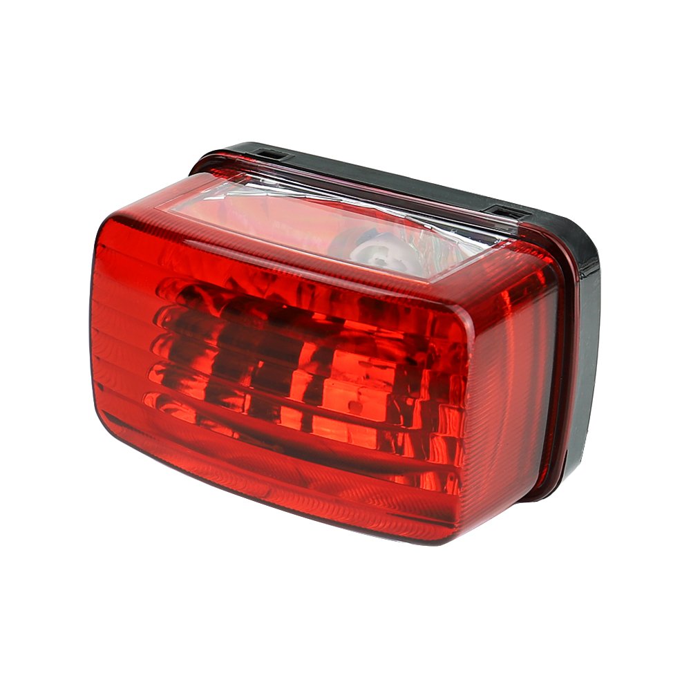 Red Len ATV UTV OEM Tail Light Rear Brake Light for Yamaha Grizzly Big Bear Bruin Kodiak Wolverine Rhino Viking