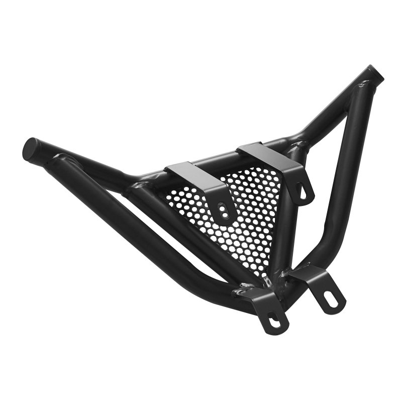 YongJin ATV Accessories Black Iron Front Bumper Grab Bar Utv Bumper for YAMAHA RAPTOR 700R 700