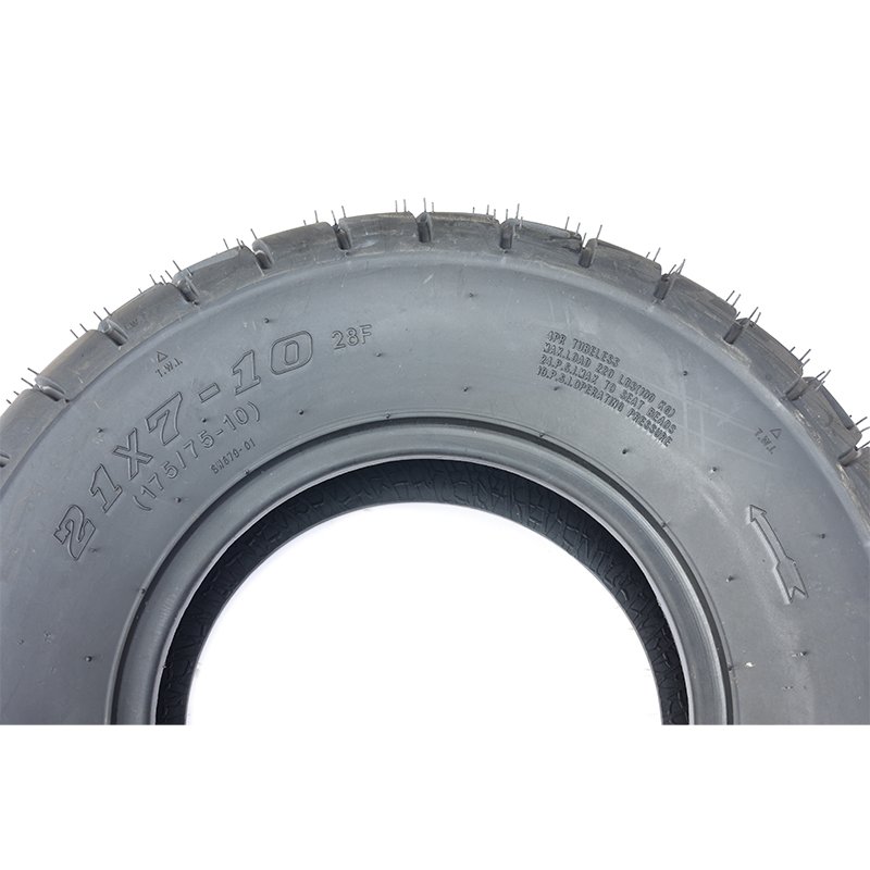 Karting Parts Four-wheel Tires 21x7-10 "off Road Tires 10" Tubeless Wear-resistant Road Tires for Go Kart Cart Atv Buggy