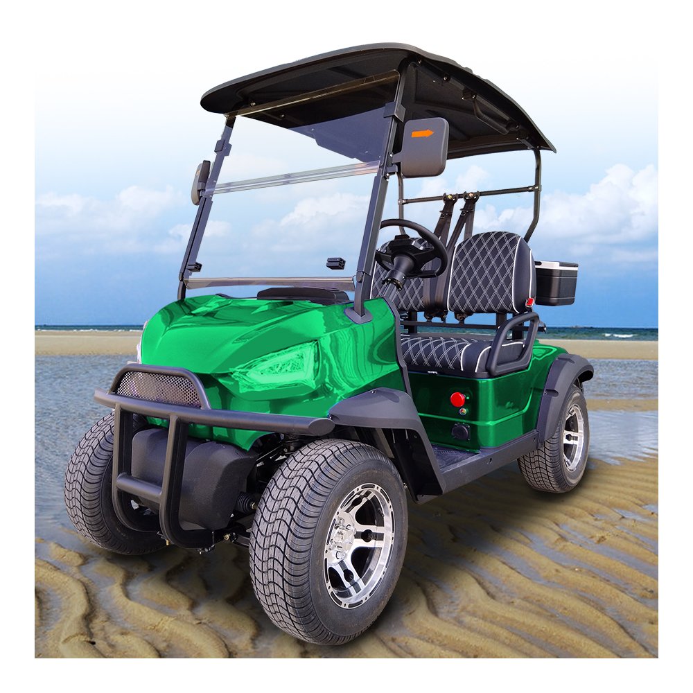 2024 New Street Legal Electric Golf Cart Lifted 6 Seater 4*4 off Road 2 Seater Buggy 48V Cheap Used Cars Food Trailer Linhai Atv