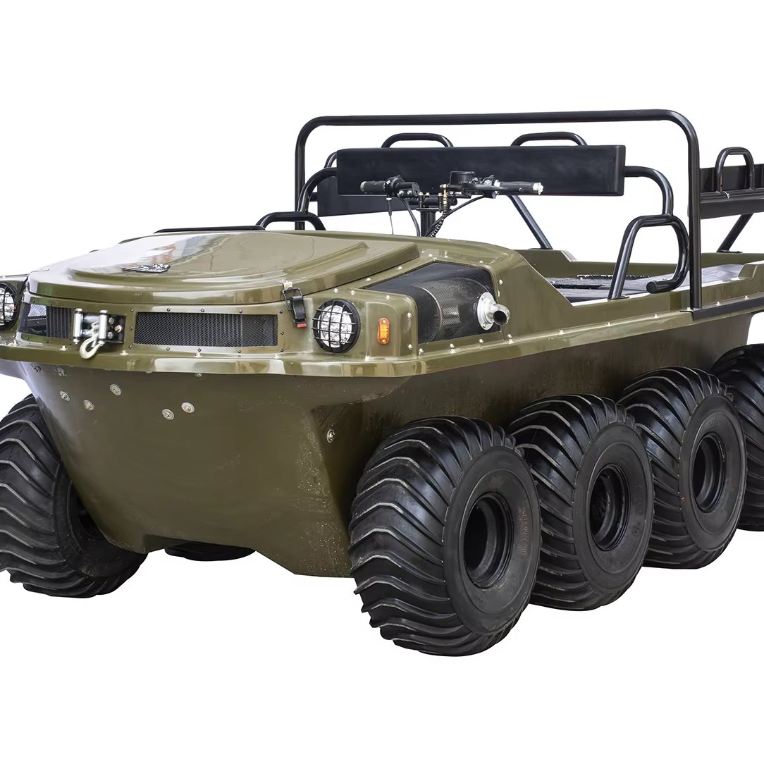 ATV/UTV HSD-BV228 Tire Amphibious Car All Terrain Vehicle Gasoline Fuel Personnel Carrier Special Transportation Vehicle