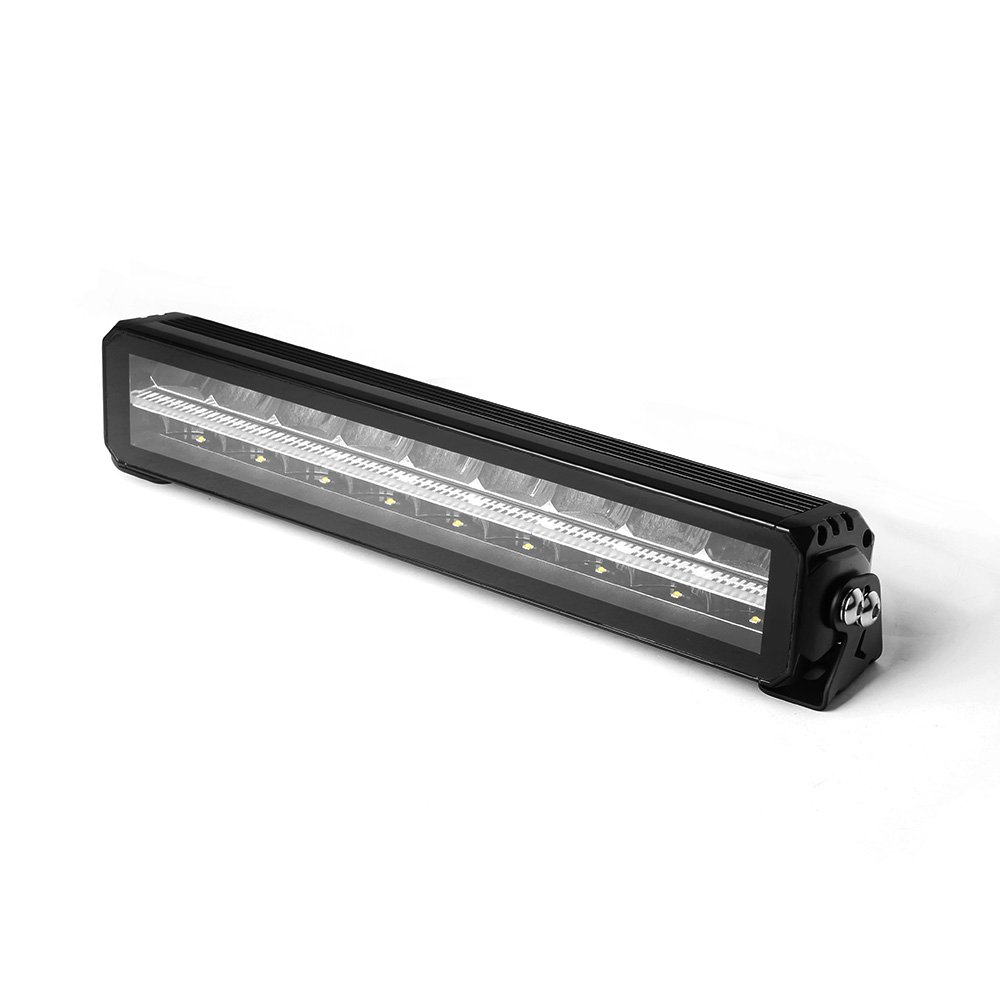 LANSEKO Top Quality 17 Inch Single Row Driving Fog Light Off Road With Driving Beam Pattern for Truck ATV UTV SUV Car Led Lights