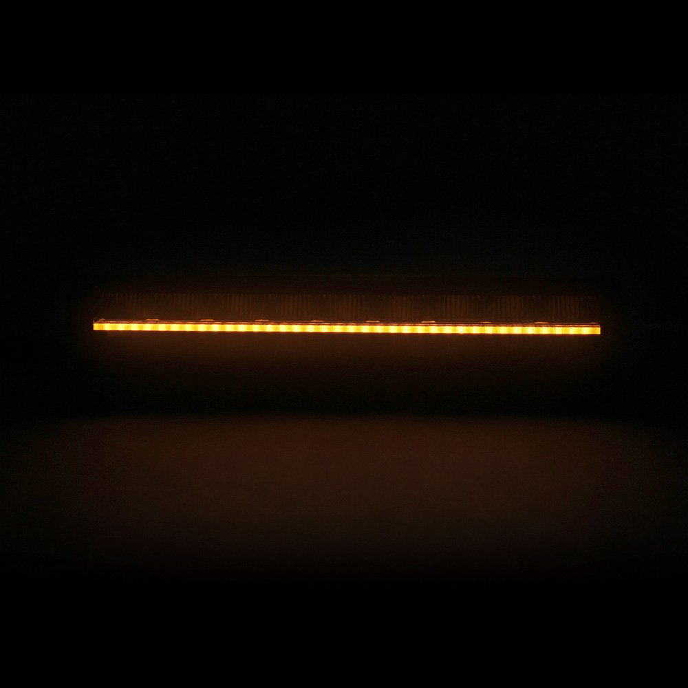 LANSEKO Top Quality 17 Inch Single Row Driving Fog Light Off Road With Driving Beam Pattern for Truck ATV UTV SUV Car Led Lights