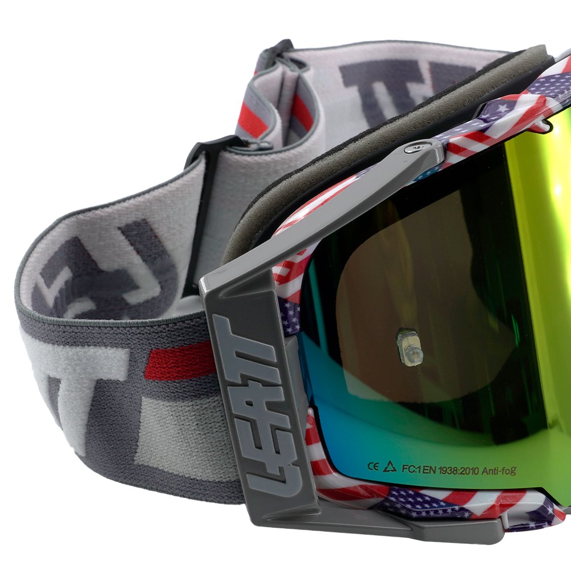 2024 Trump American USA Flag Motorcycle Riding Goggles Glasses Fit Helmet ATV Ski Anti-UV Dustproof Windproof Dirt Bike Goggles