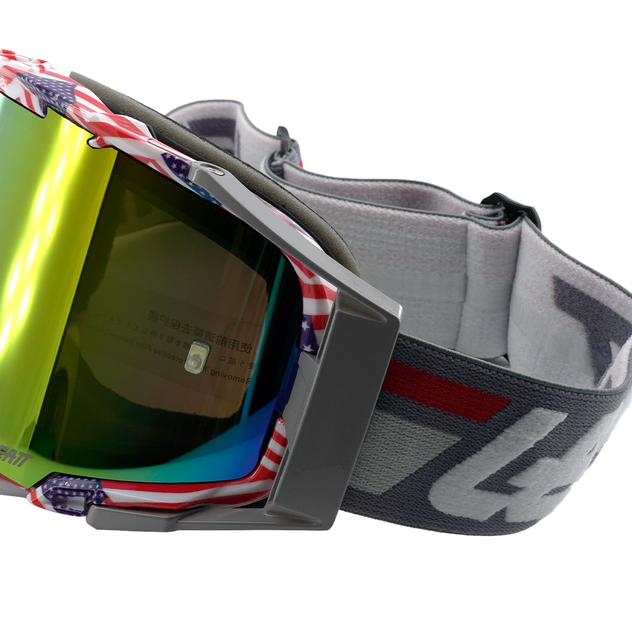2024 Trump American USA Flag Motorcycle Riding Goggles Glasses Fit Helmet ATV Ski Anti-UV Dustproof Windproof Dirt Bike Goggles
