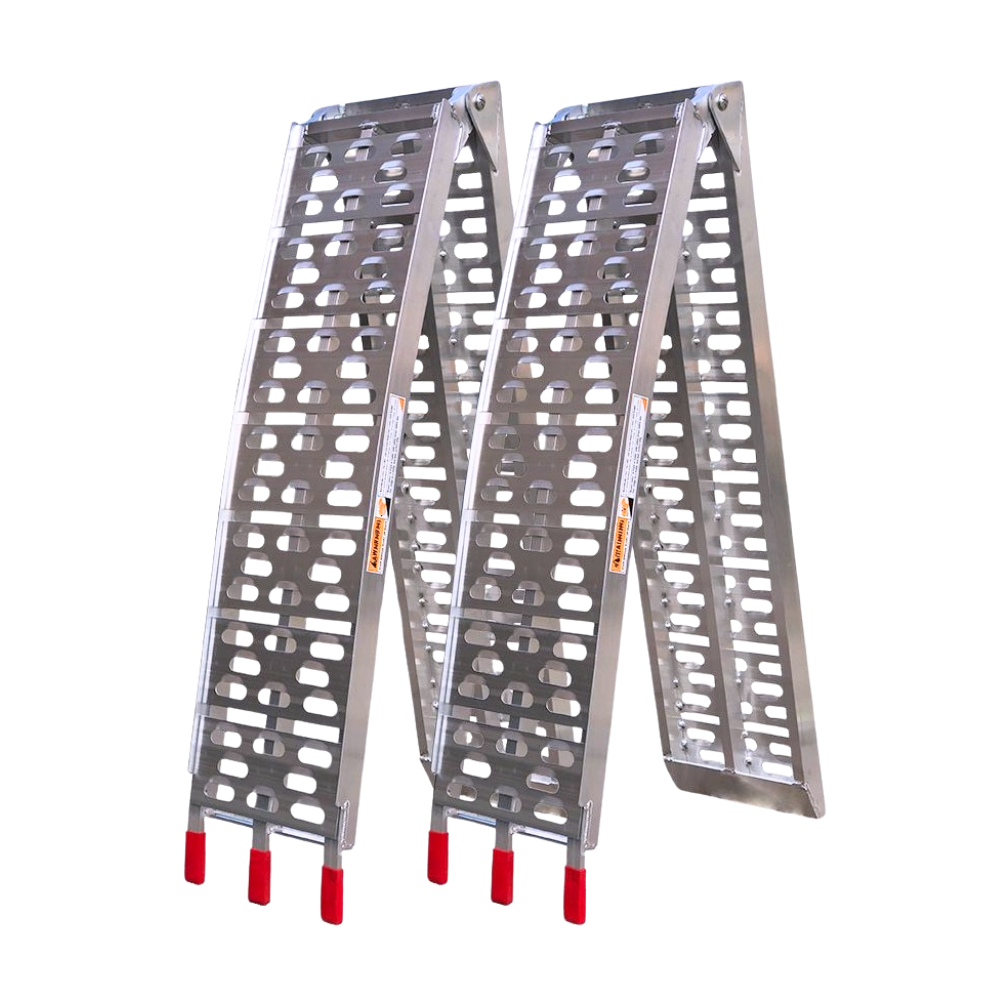 Ramp Aluminum Loading Ramp Dirtbike Motorcycle Truck Single Ramp