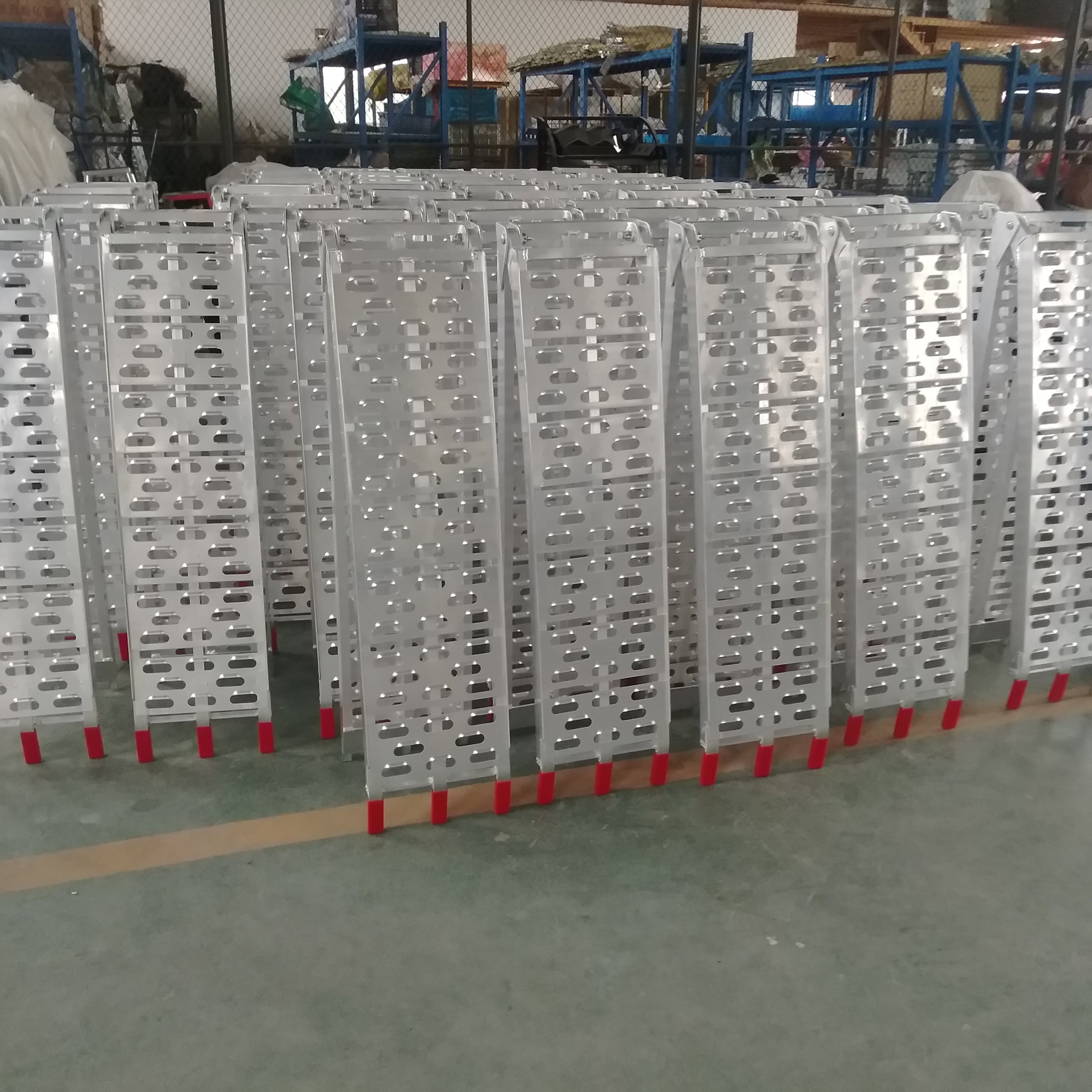 Ramp Aluminum Loading Ramp Dirtbike Motorcycle Truck Single Ramp