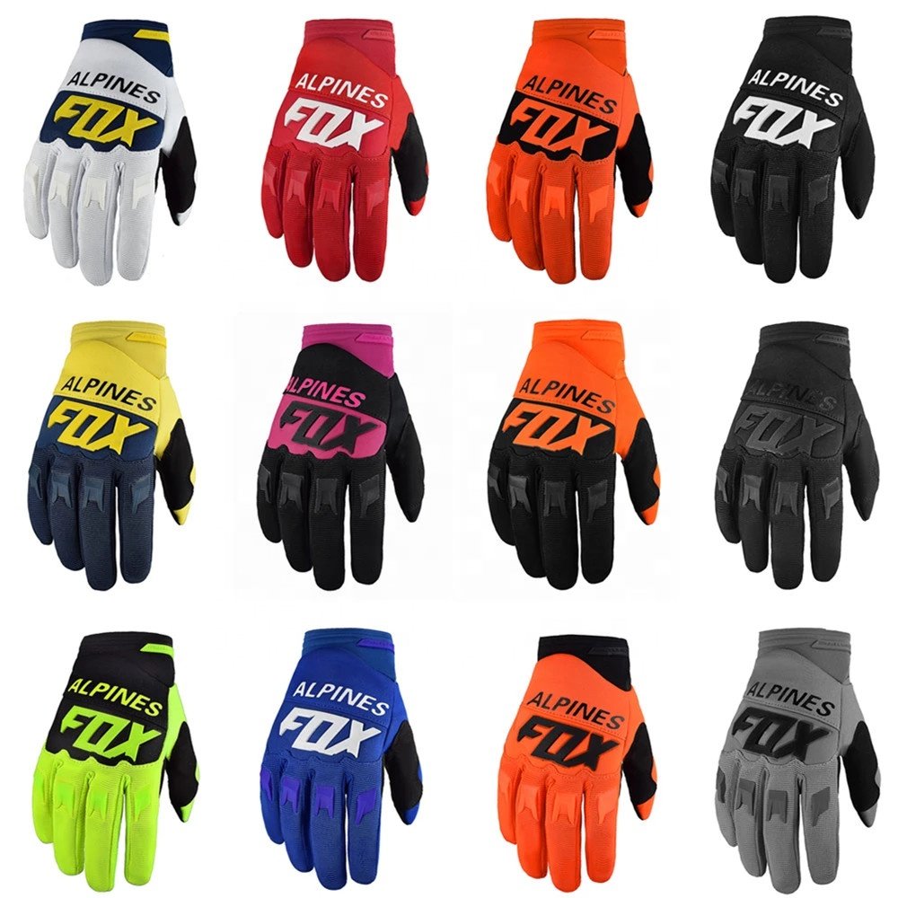 Custom Bicycle ATV MTB BMX Off Road Motorcycle Riding Gloves Mountain Bike Cycling Hand Gloves Motocross Bike Racing Gloves