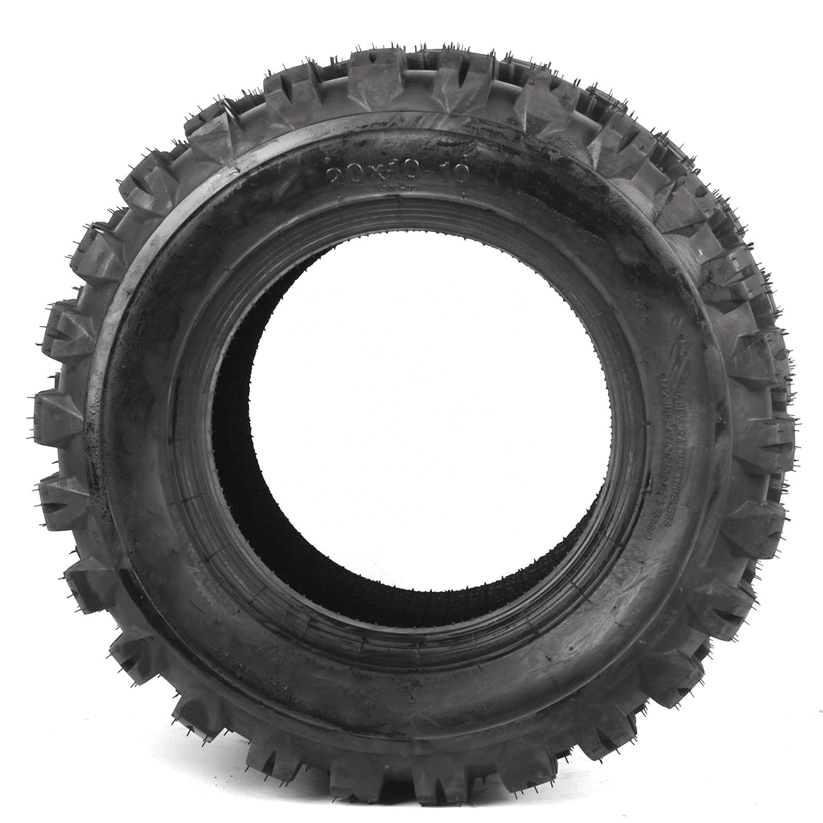 20X10-10 Tubeless Lawn & Garden Motorcycle Tire and Tube Golf Car Snow and ATV Tire.