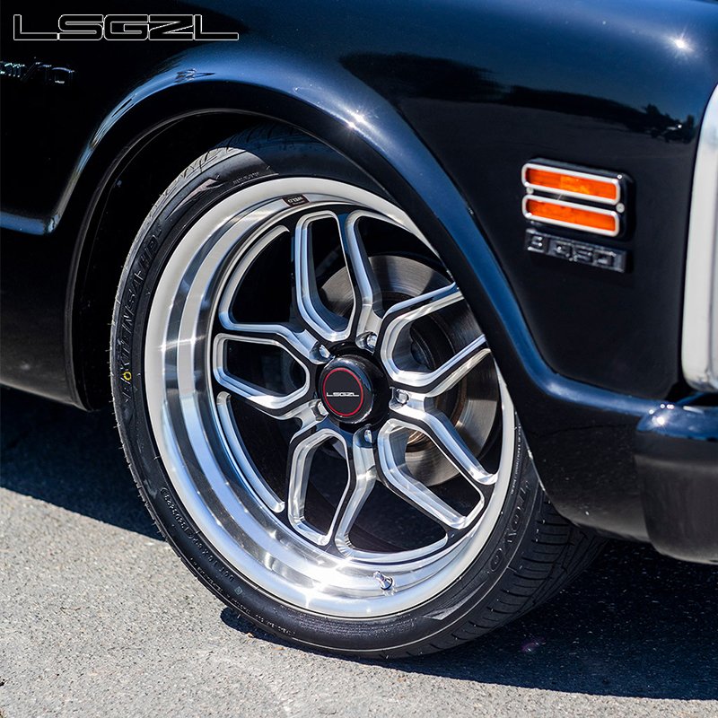 LSGZL Custom Beadlock Forged Wheel 15 17 18 19 20 Inch Deep Dish Carbon Fiber Car Rim for ATV&UTV Mercedes corvette BMW