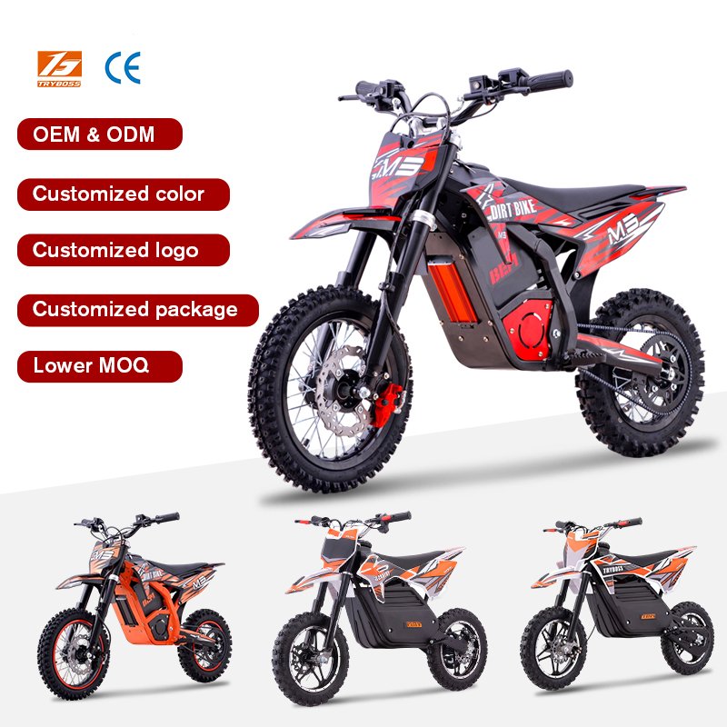 Manufacturers Direct Sales of Bright Colors and Good Safety Performance of Children's Electric Off-Road Motorcycles