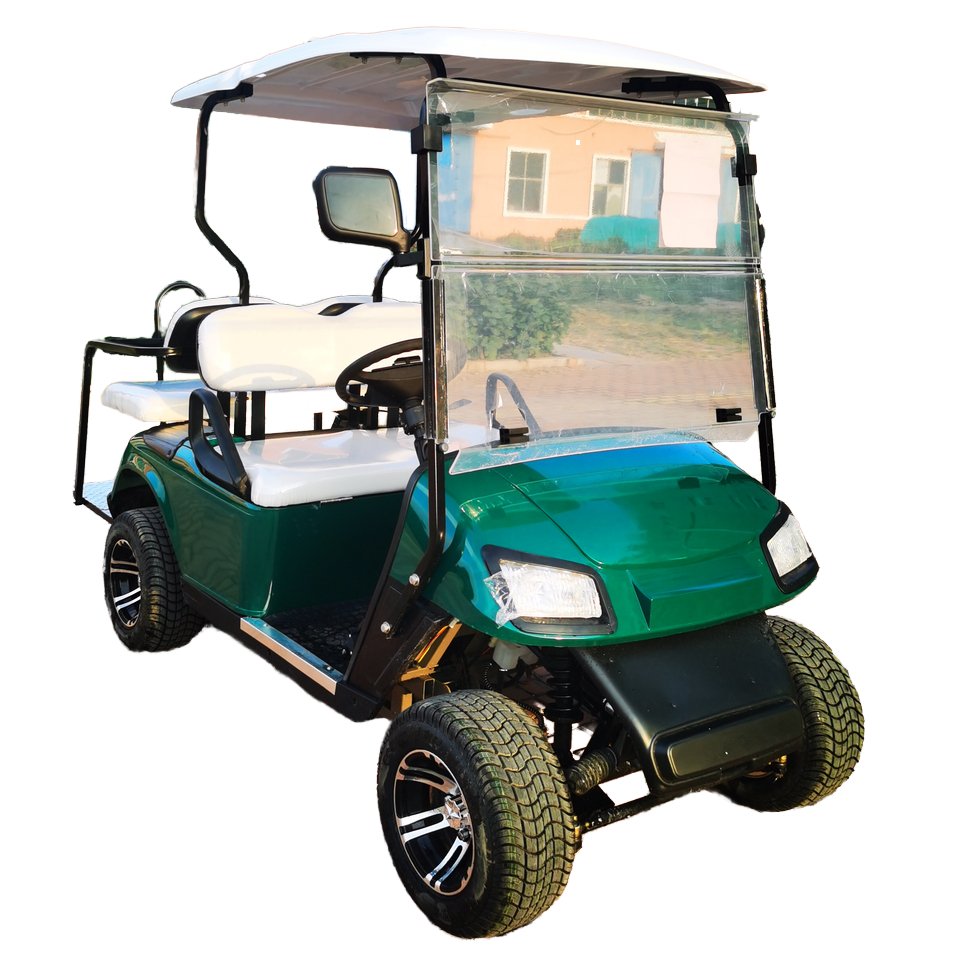 TONGCAI 1 Person Single Seat Electric Gas Rear Axle Kit Seater Atv 2+2 Electric Chinese 6 Seat Golf Cart with Remote Control
