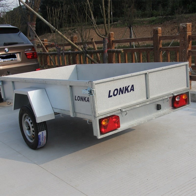 8x4 Hot Dip Galvanized Utility Cage Trailer Manufacturer