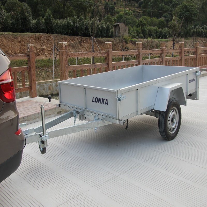 8x4 Hot Dip Galvanized Utility Cage Trailer Manufacturer