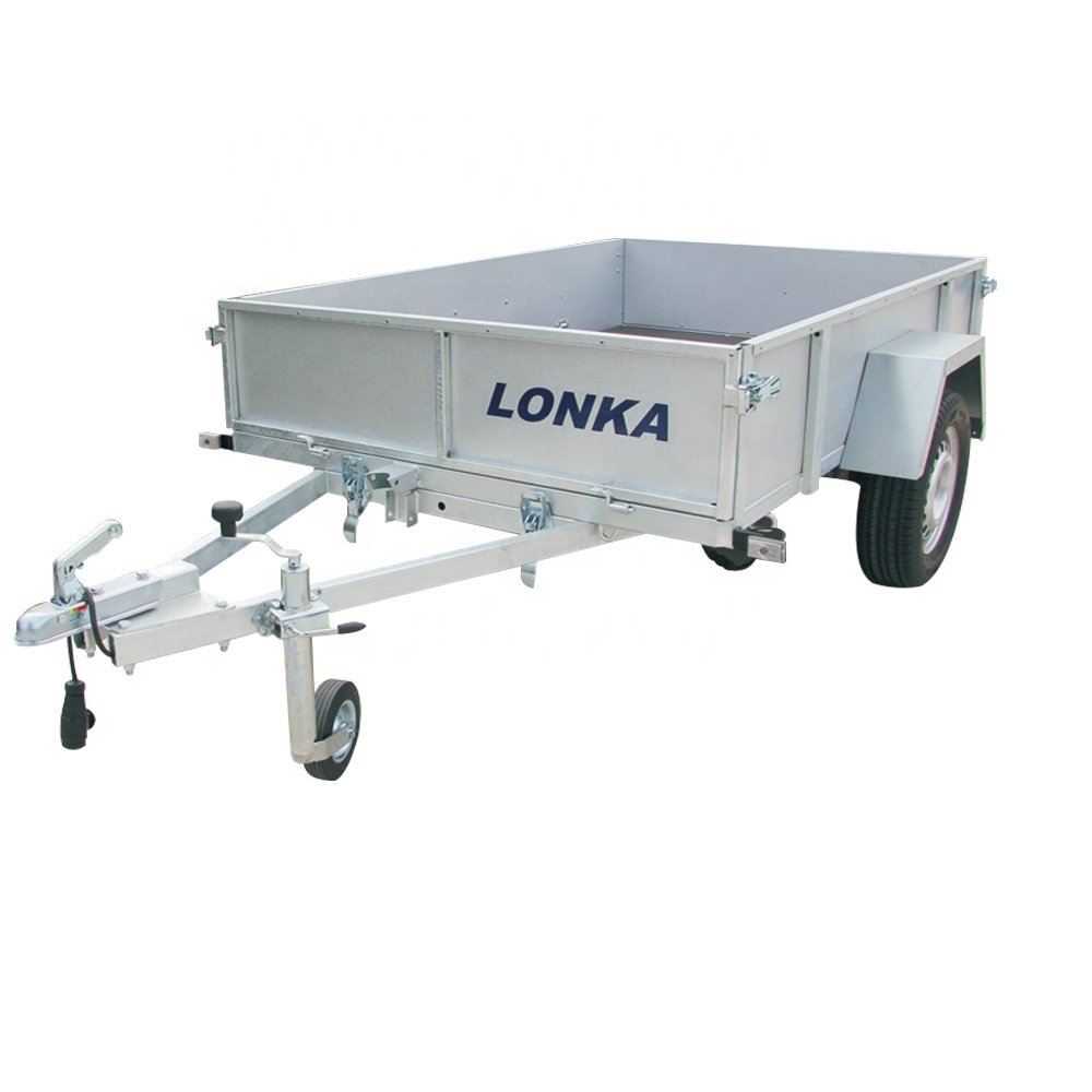 8x4 Hot Dip Galvanized Utility Cage Trailer Manufacturer