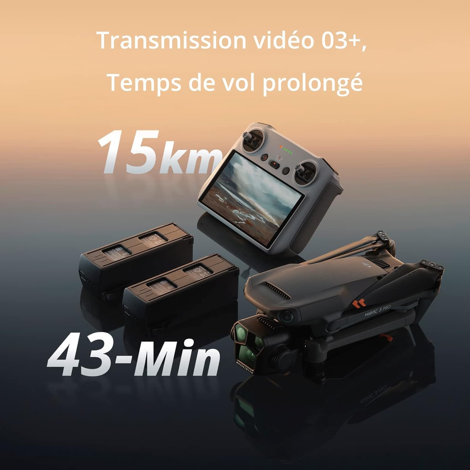 Discount Offer on Mavic 3 Pro Fly More Combo with RC Pro 4/3 Hasselblad Camera: 4K Camera Drone with 3 Intelligent Flight Batter
