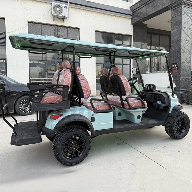 CAMP Lithium Electric Golf Cart Off Road Hunting Club Car 72V Lifted Golf Buggy Electric Vehicle Golf Scooter