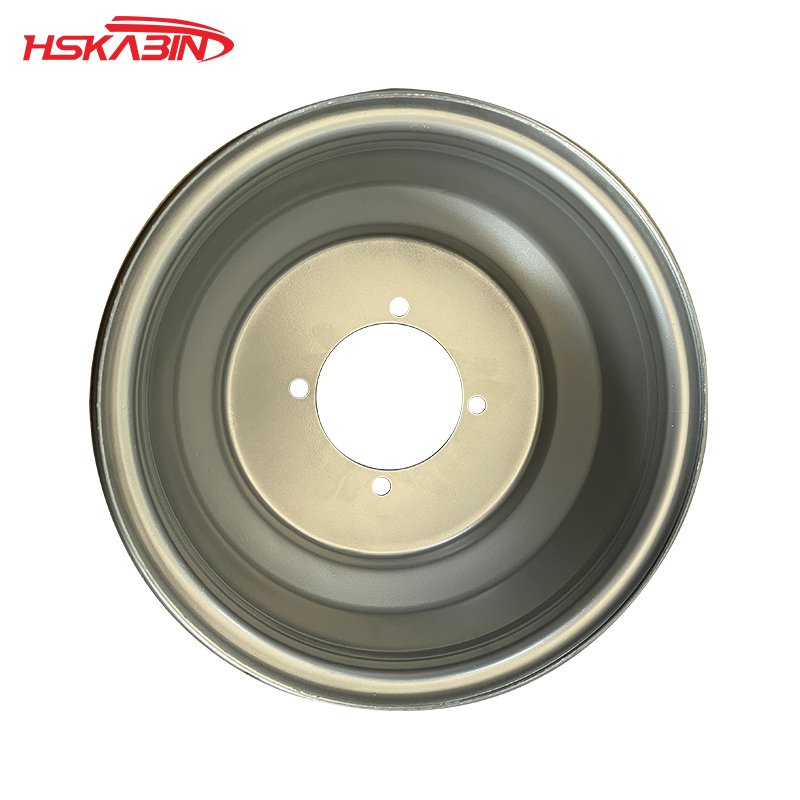 Motorcycle ATV 10 Inch Front and Rear Silver Hub Core Atv Frame Wheel Hub Tire Hub Four Wheel Vehicle Cross Country Component