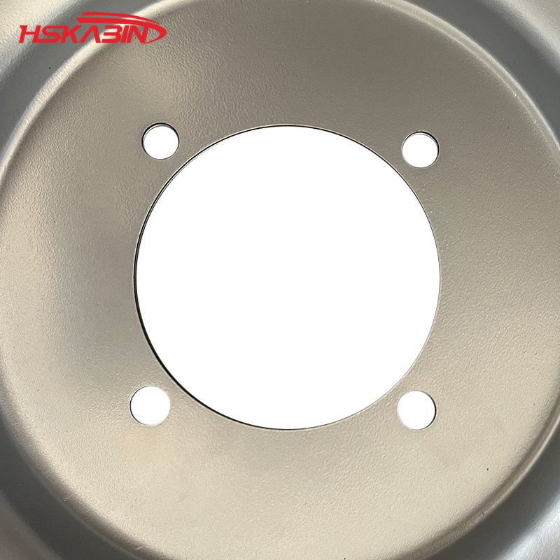 Motorcycle ATV 10 Inch Front and Rear Silver Hub Core Atv Frame Wheel Hub Tire Hub Four Wheel Vehicle Cross Country Component