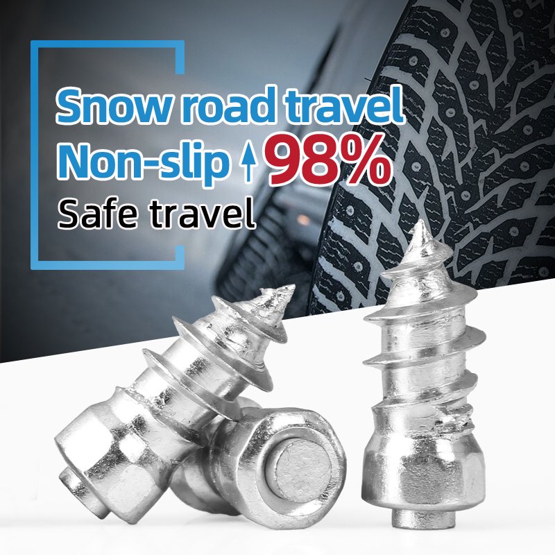 15mm Carbide Screw Ice Anti-skid Spiral Spike for Car Tyres Winter Tire Studs