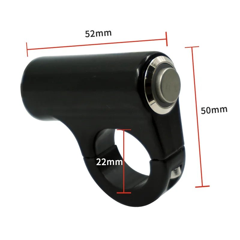 Universal 22mm Snowmobiles ATV UTV Scooter Motorcycle Accessories Handle Bar Fog Light Signal Horn Switch on Off