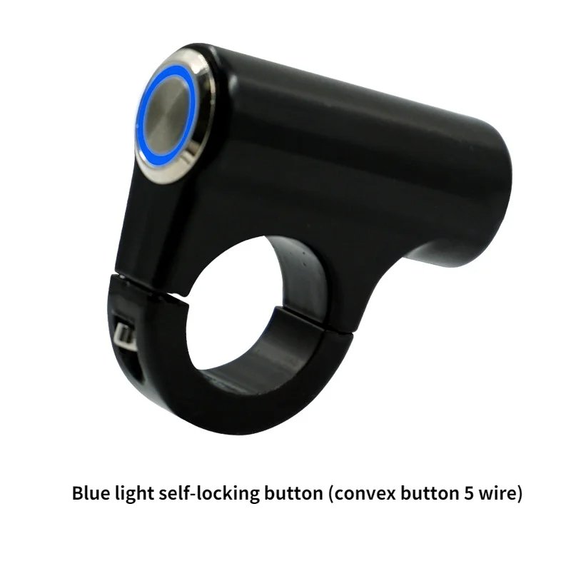 Universal 22mm Snowmobiles ATV UTV Scooter Motorcycle Accessories Handle Bar Fog Light Signal Horn Switch on Off