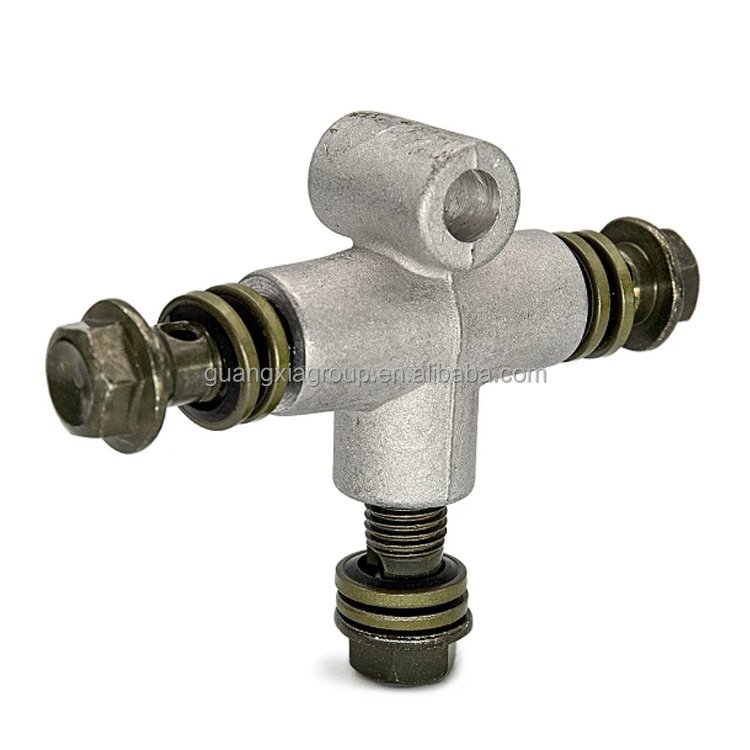 GXKSAT ATV Hydraulic Brake Hose Pipe Fitting Connector 3-Way T Adapter M10 X 1.25