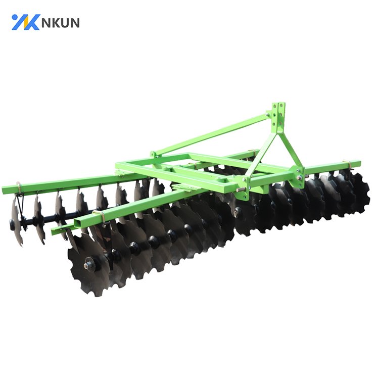 Henan Nkun Atv 4ft Disc Harrow Walking Tractor Disc Harrow for Agricultural Machinery Equipment