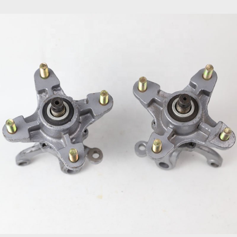 4 Stud Front Wheel Hub Bearing Flange Steering Knuckle Spindle for China ATV 200-7 QUAD
