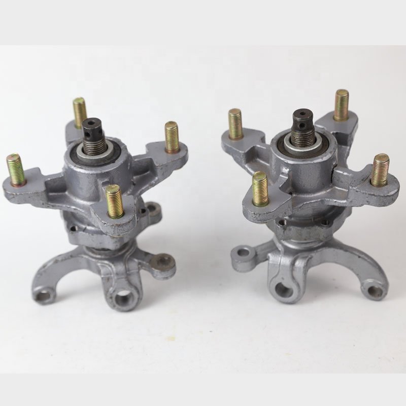4 Stud Front Wheel Hub Bearing Flange Steering Knuckle Spindle for China ATV 200-7 QUAD