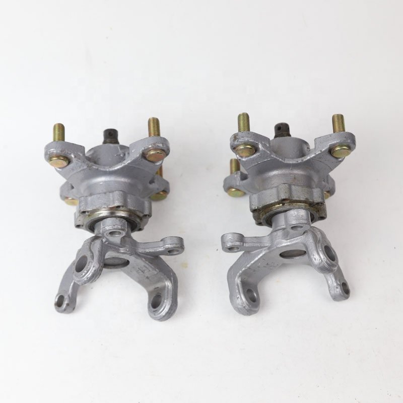 4 Stud Front Wheel Hub Bearing Flange Steering Knuckle Spindle for China ATV 200-7 QUAD