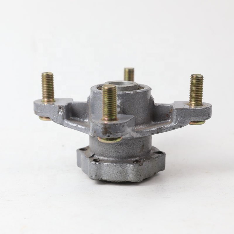 4 Stud Front Wheel Hub Bearing Flange Steering Knuckle Spindle for China ATV 200-7 QUAD