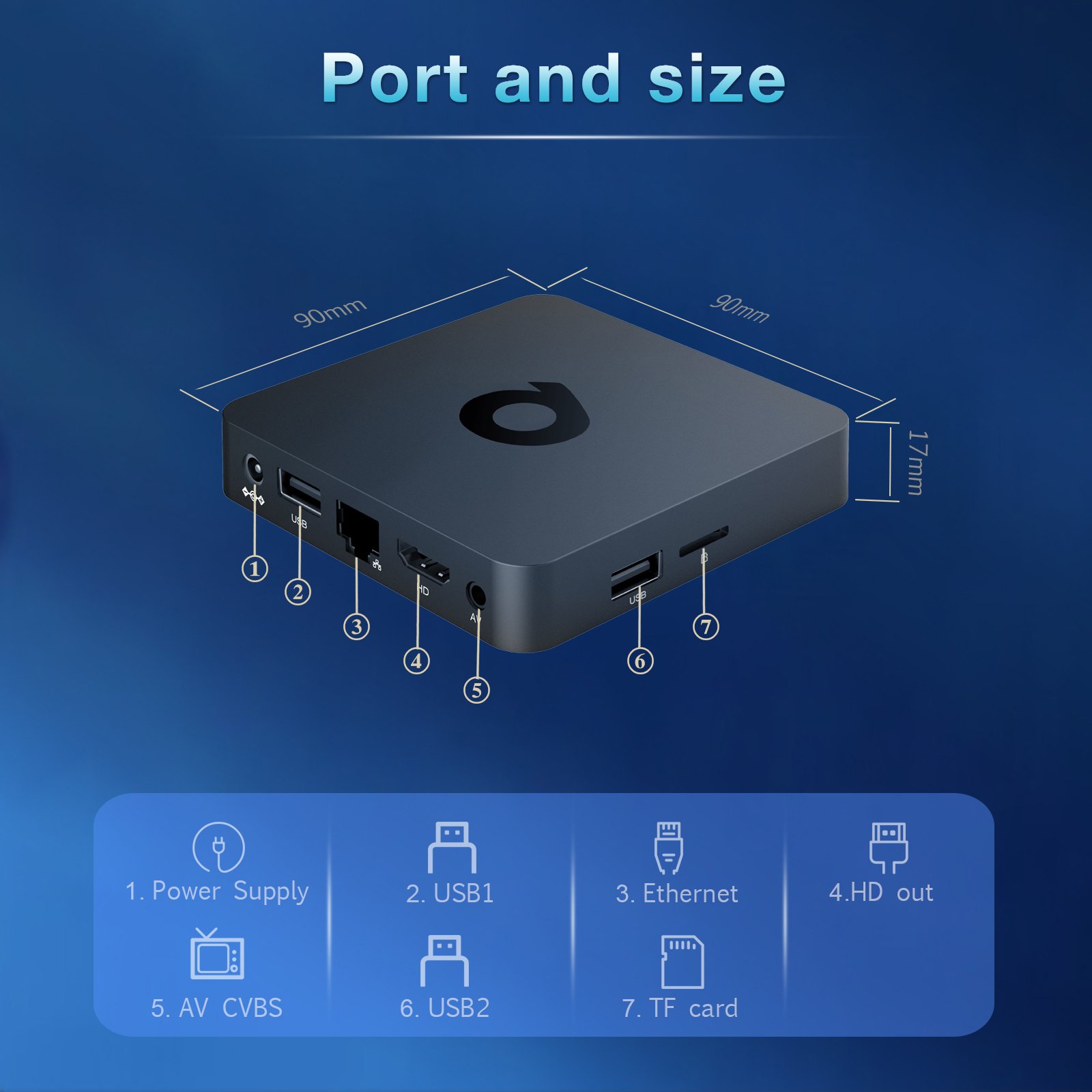 Haoyu ATV Tv Box 2gb 16gb Android 10 ATV 5G Wifi 4K Smart Android Tv Q1 Mini Tv Box