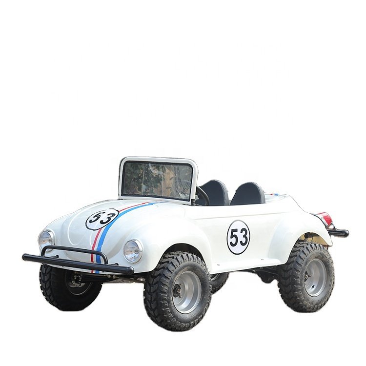 1500W Electric 2 Seats Beetle Car Atv Utv Mini Buggy for Adult Parent-child Golf Cart