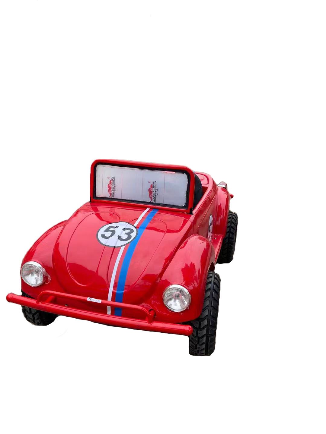 1500W Electric 2 Seats Beetle Car Atv Utv Mini Buggy for Adult Parent-child Golf Cart