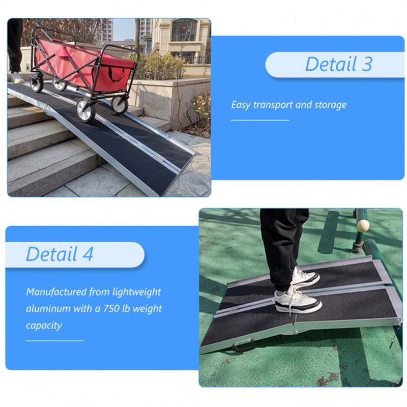 Professional Manufacturers Direct Sales Reasonable Atv Wr001 Loading Ramp Customizable Excellent Foldable Ramp Atv