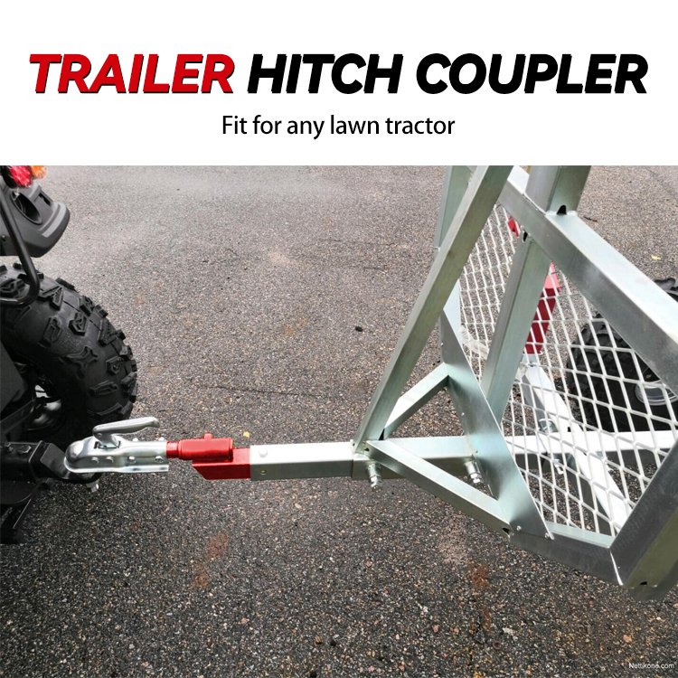 RCM New Arrival Atv Forest Tractor Garden Log With Crane Loader Timber Trailer
